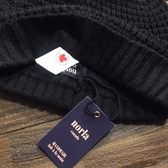 Anthropology/Norla Cuff Faux Fur Pom Pom Beanie - Picture 4 of 8